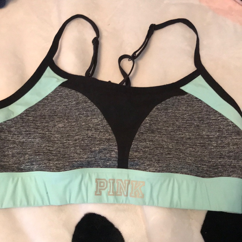 PINK Strappy  Sports Bra